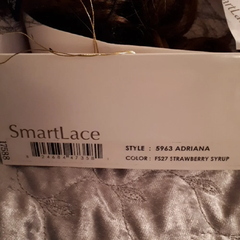 Jon Renau Adriana Mono Lace Front Wig In Strawberry Syrup - Picture 4 of 7